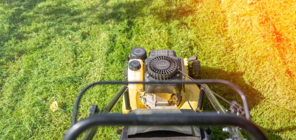 Wheeled,gasoline,non Self Propelled,lawn,mower,with,mowing,height,adjustment,,lawn