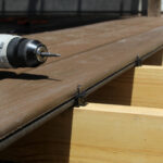 Installing,composite,deck,boards,with,hidden,decking,clips